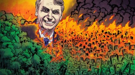 Bolsonaro amazonia queimando 2