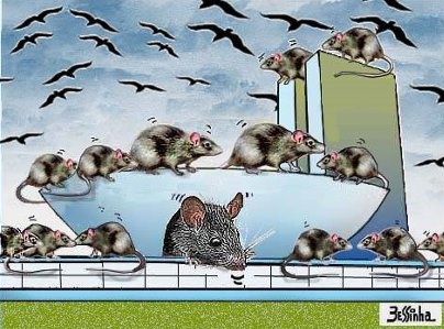 charge bessinha ratos em brasilia