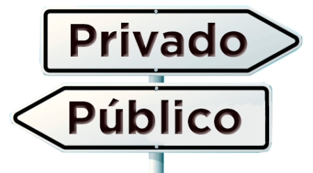privado x publico
